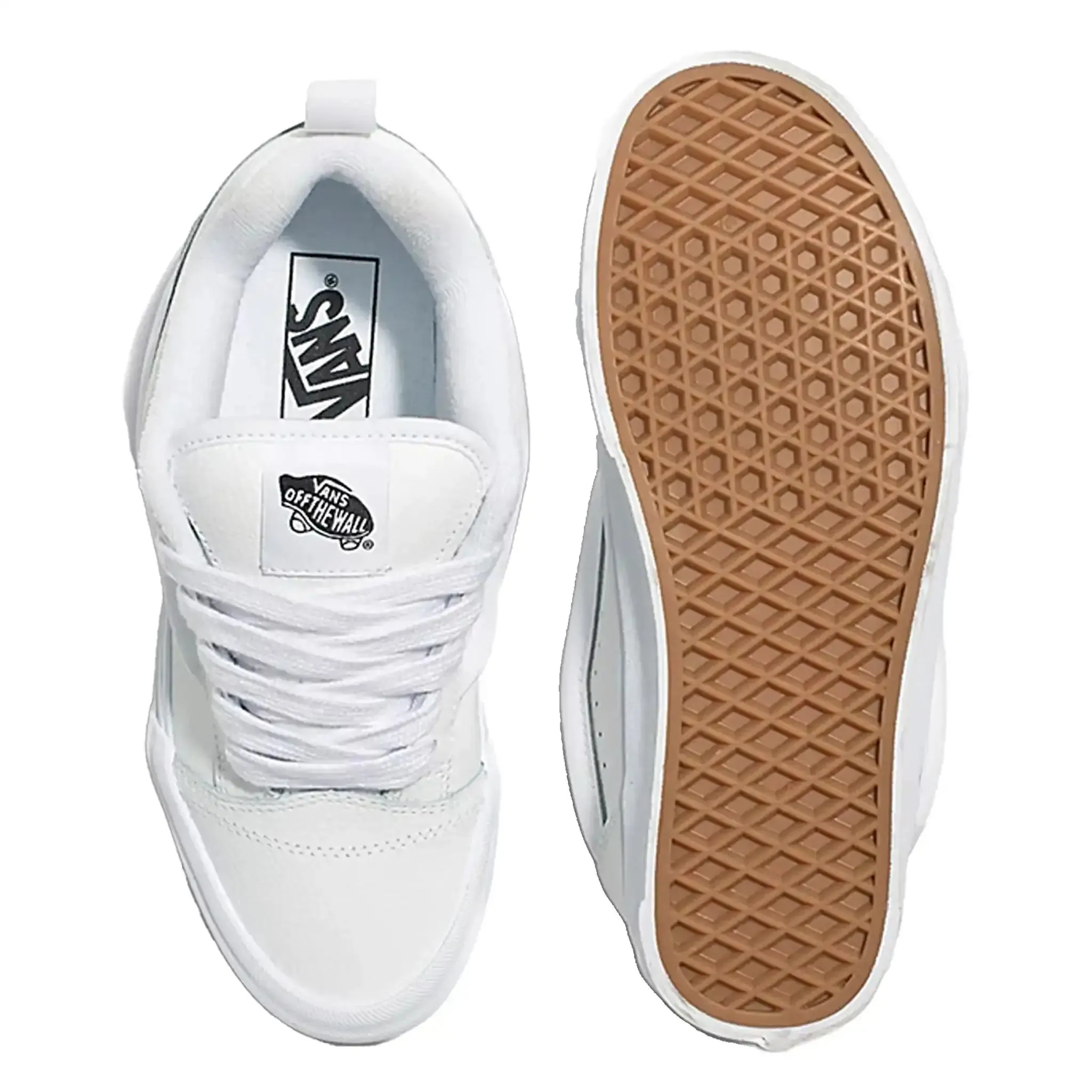 Knu Skool Leather True White sold by Burned Sports product image thumbnail 5