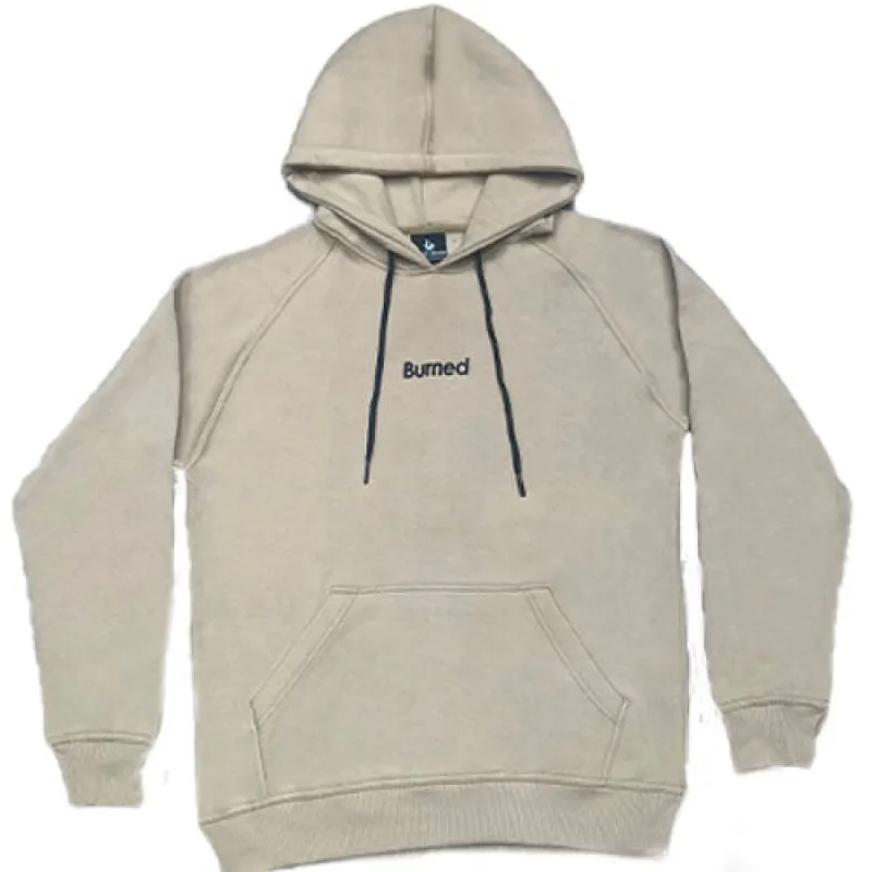 Burned Raglan Hoodie Camel made by Burned Sports