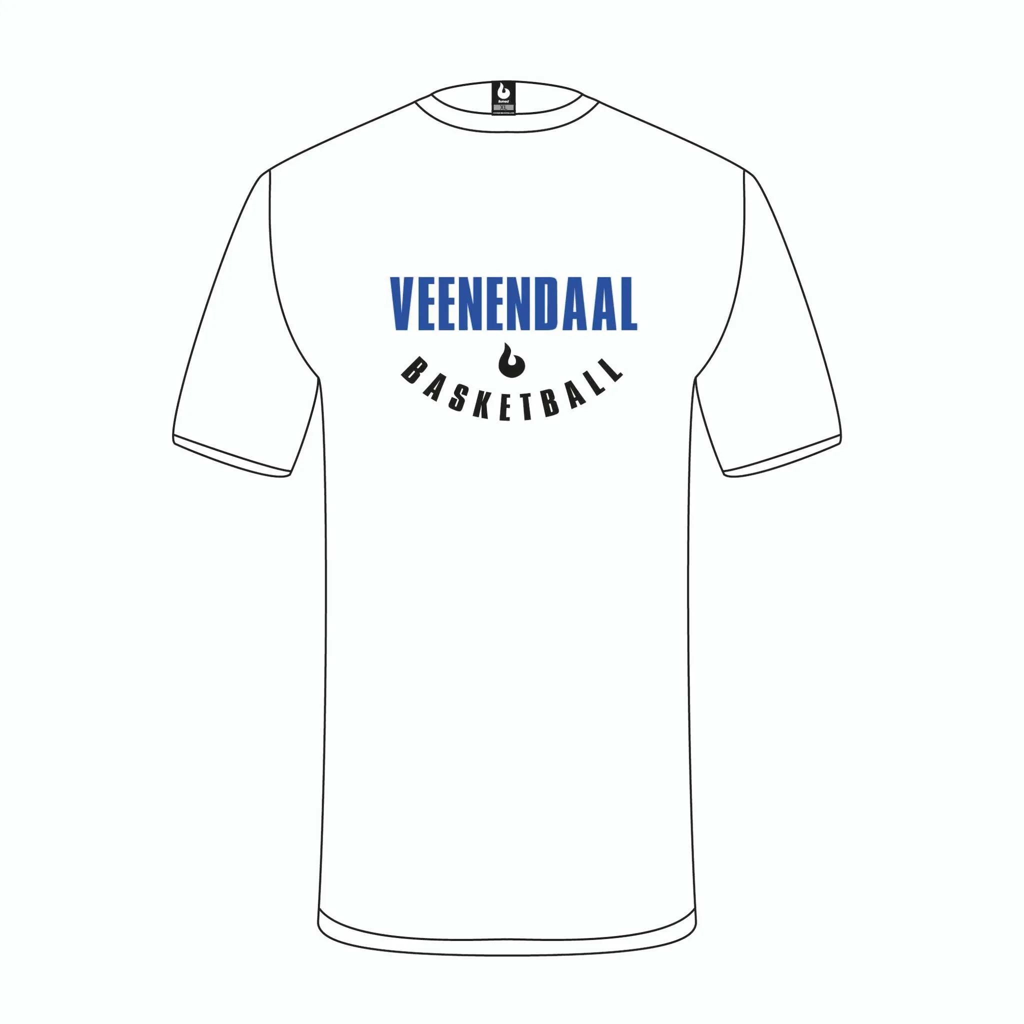 VBV Veenendaal Shootingshirt Wit sold by Burned Sports
