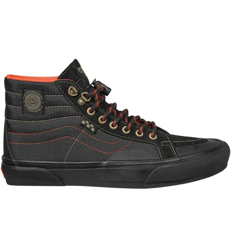 Skate Sk8-Hi Reissue Spitfire Black Flame sold by Burned Sports