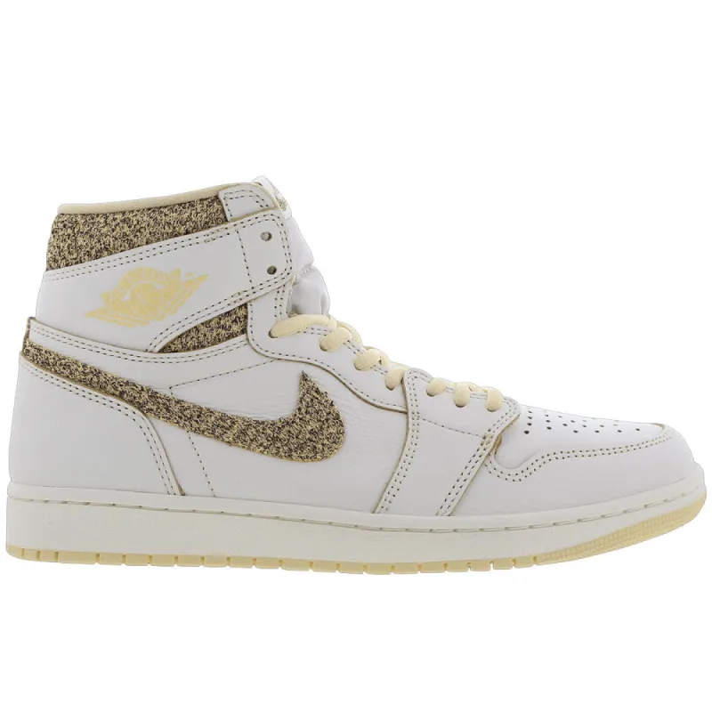 Air Jordan 1 Retro High OG Craft Off-White sold by Burned Sports