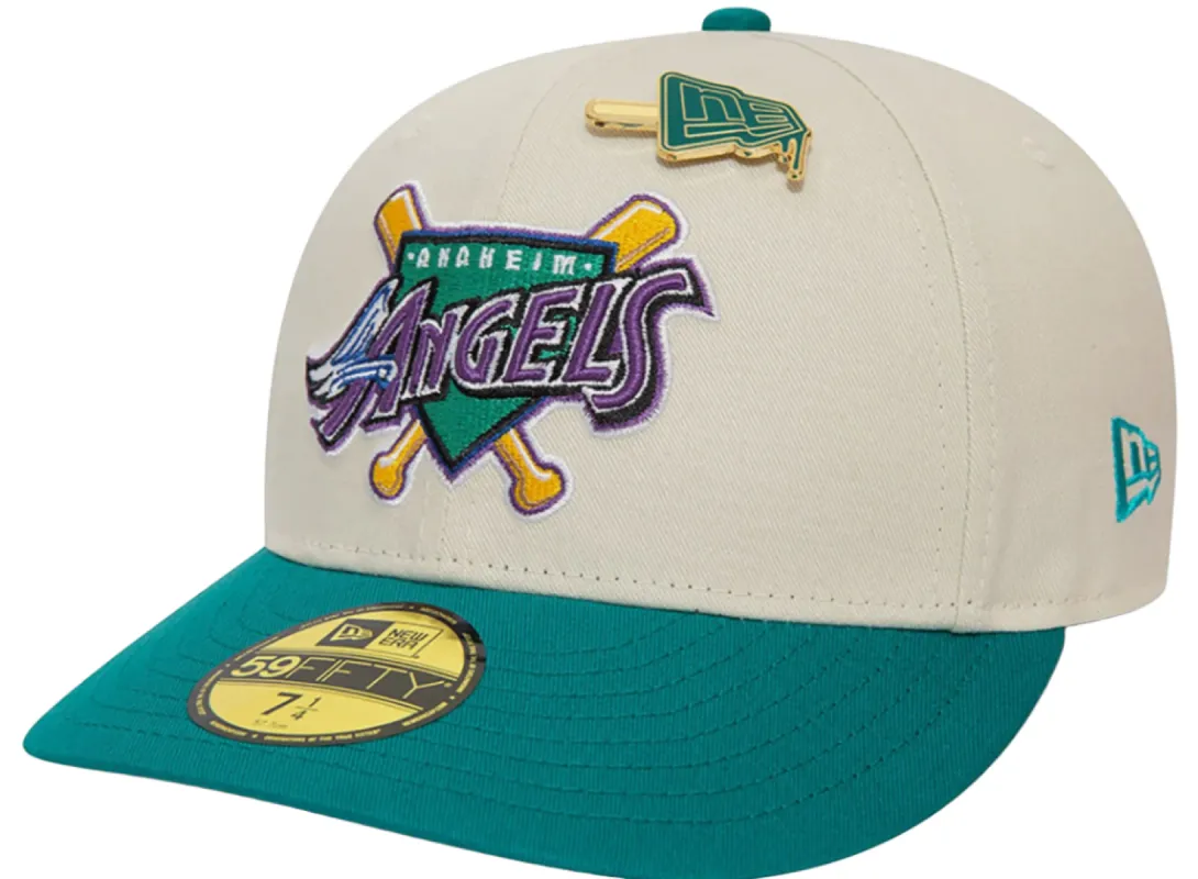LA Angels MLB Pin Low Profile 59FIFTY Fitted Cap sold by Burned Sports