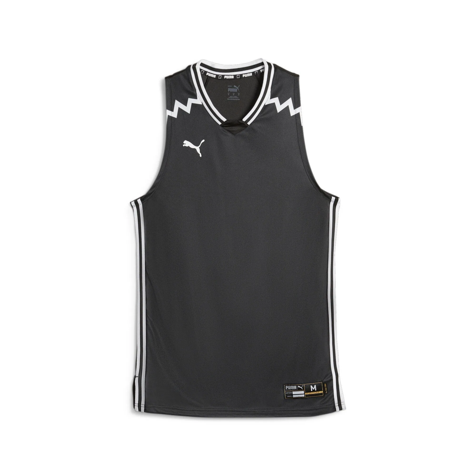 Puma Hoops Basketbal Shirt Heren Zwart sold by Burned Sports product image thumbnail 4