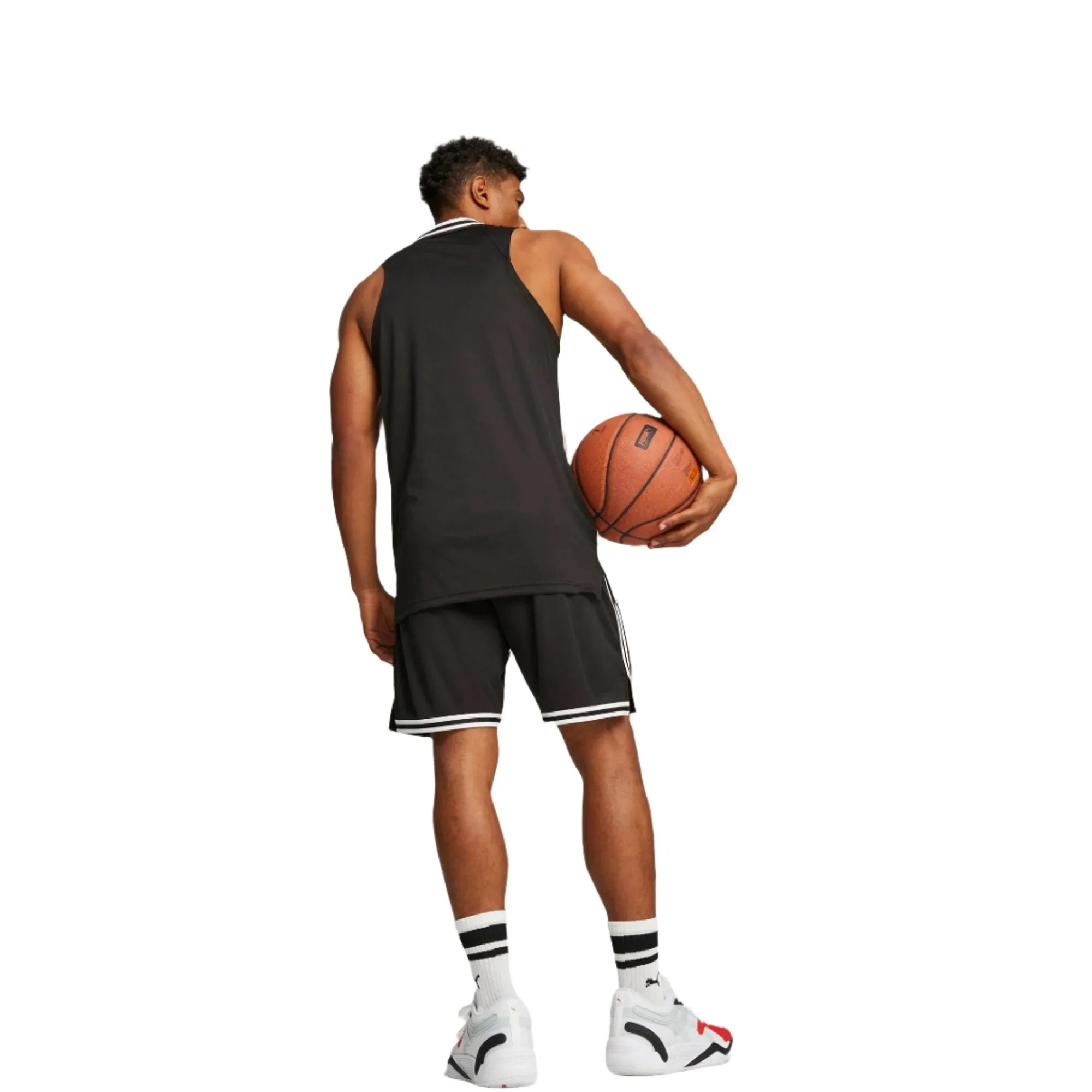 Puma Hoops Basketbal Shirt Heren Zwart sold by Burned Sports product image thumbnail 3