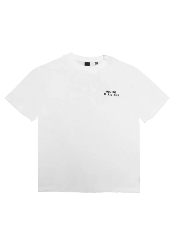 Lionel Relaxed t-Shirt Off White made by Burned Sports