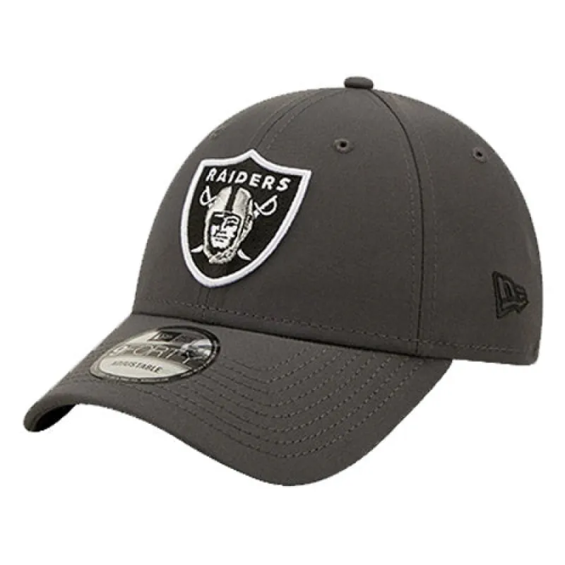 Las Vegas Raiders Monochrome 9forty Cap Donkergrijs sold by Burned Sports