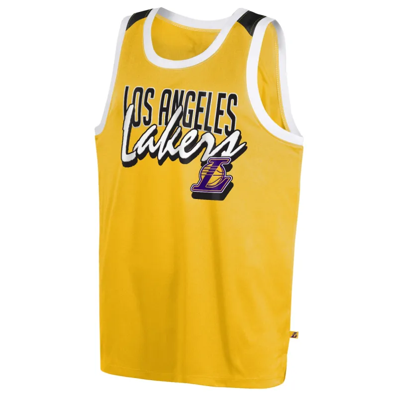 Los Angeles Lakers Lebron James Jersey Geel sold by Burned Sports