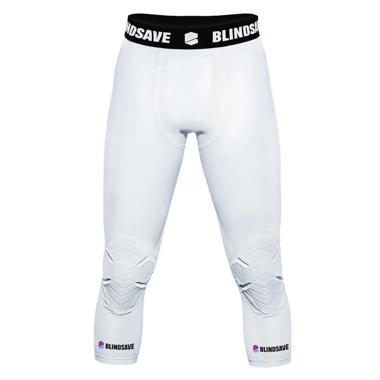 Protective 3/4 tights with knee padding sold by Burned Sports product image thumbnail 3