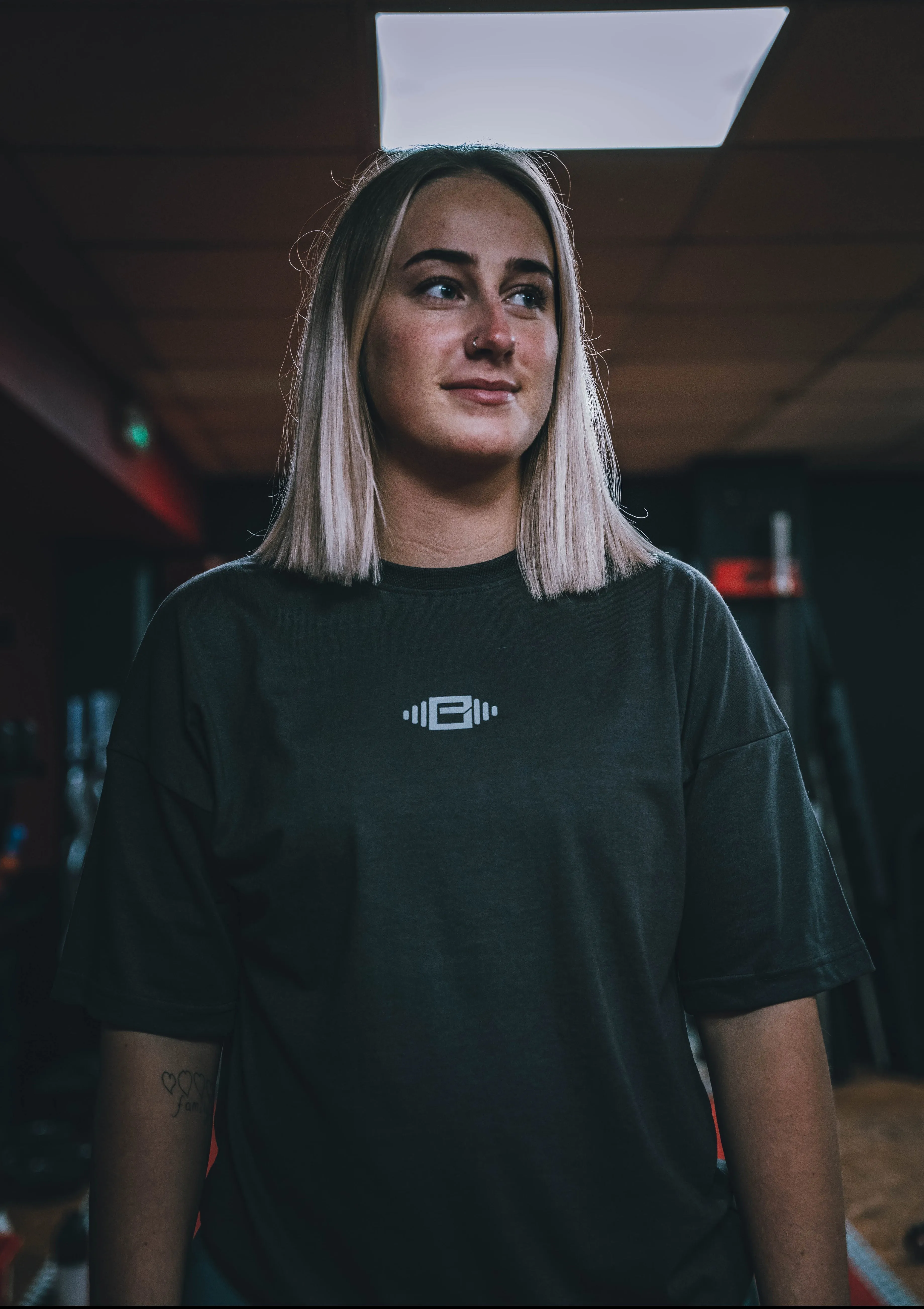 Buzz Physique Oversized T-Shirt - Dark Grey sold by Buzz Physique product image thumbnail 3