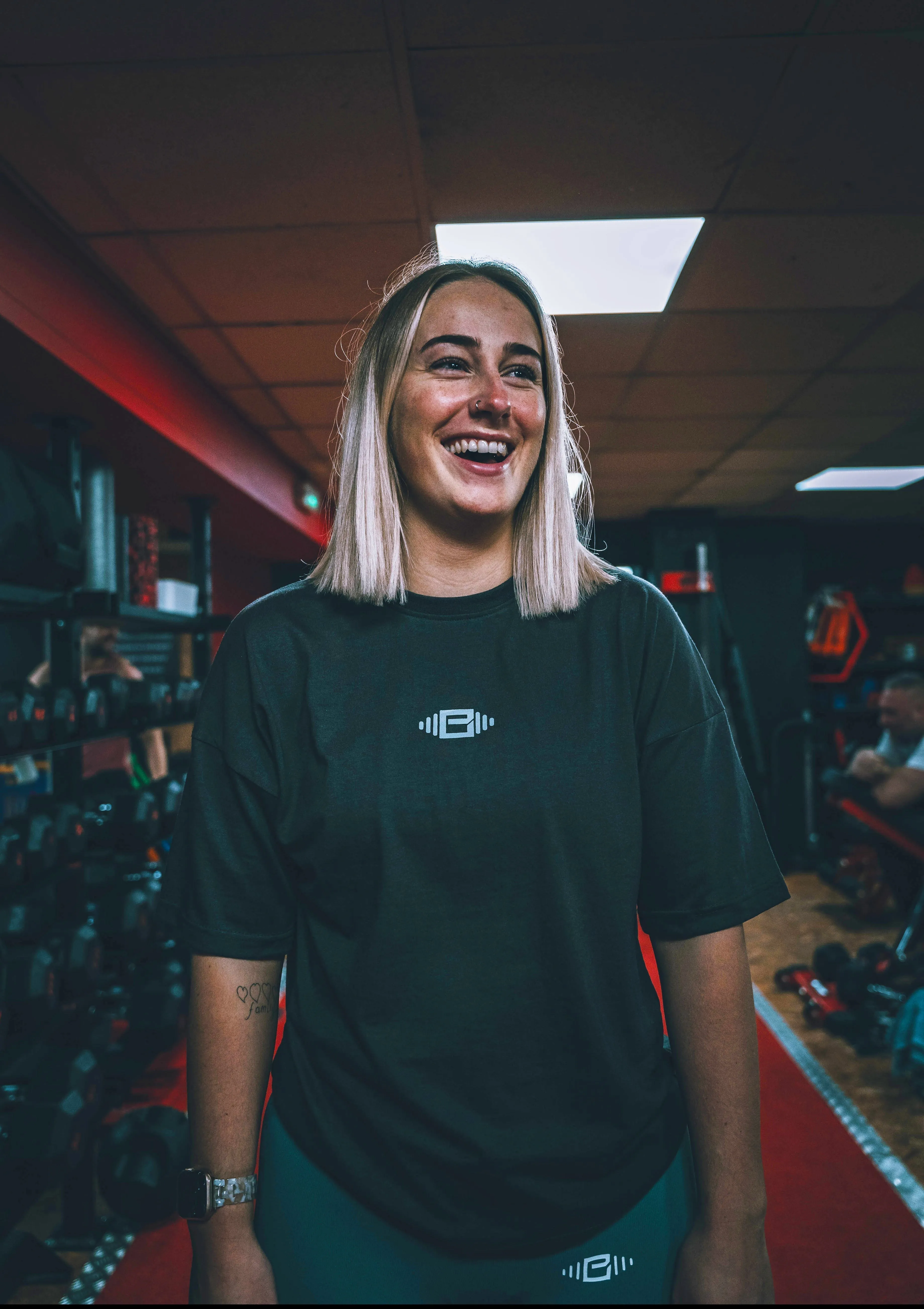 Buzz Physique Oversized T-Shirt - Dark Grey sold by Buzz Physique