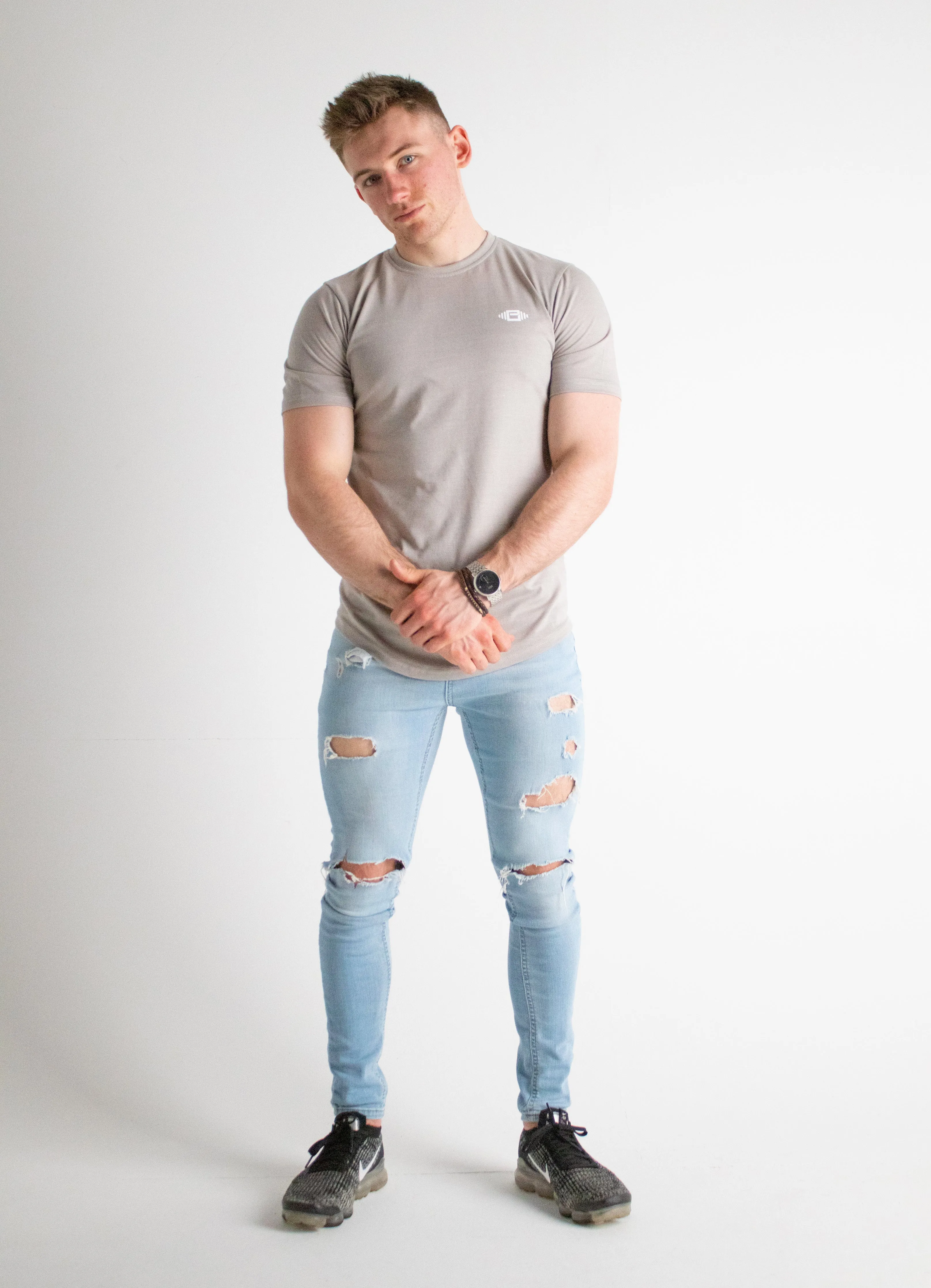 Buzz Physique Manhattan T-Shirt - Sand sold by Buzz Physique product image thumbnail 2