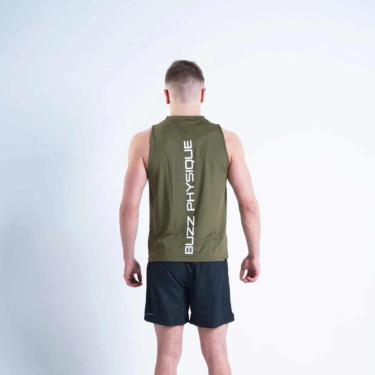 BuzzPhysique Xtreme Performance Vest - Olive sold by Buzz Physique product image thumbnail 2