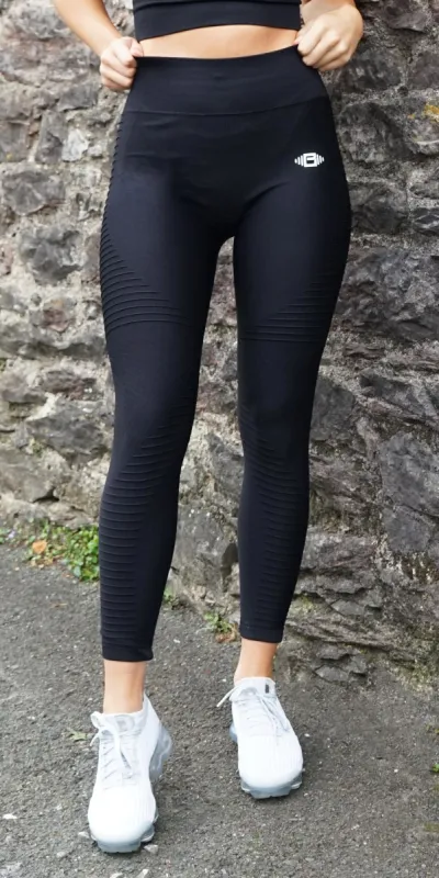Buzz Physique Seamless Leggings - Black sold by Buzz Physique