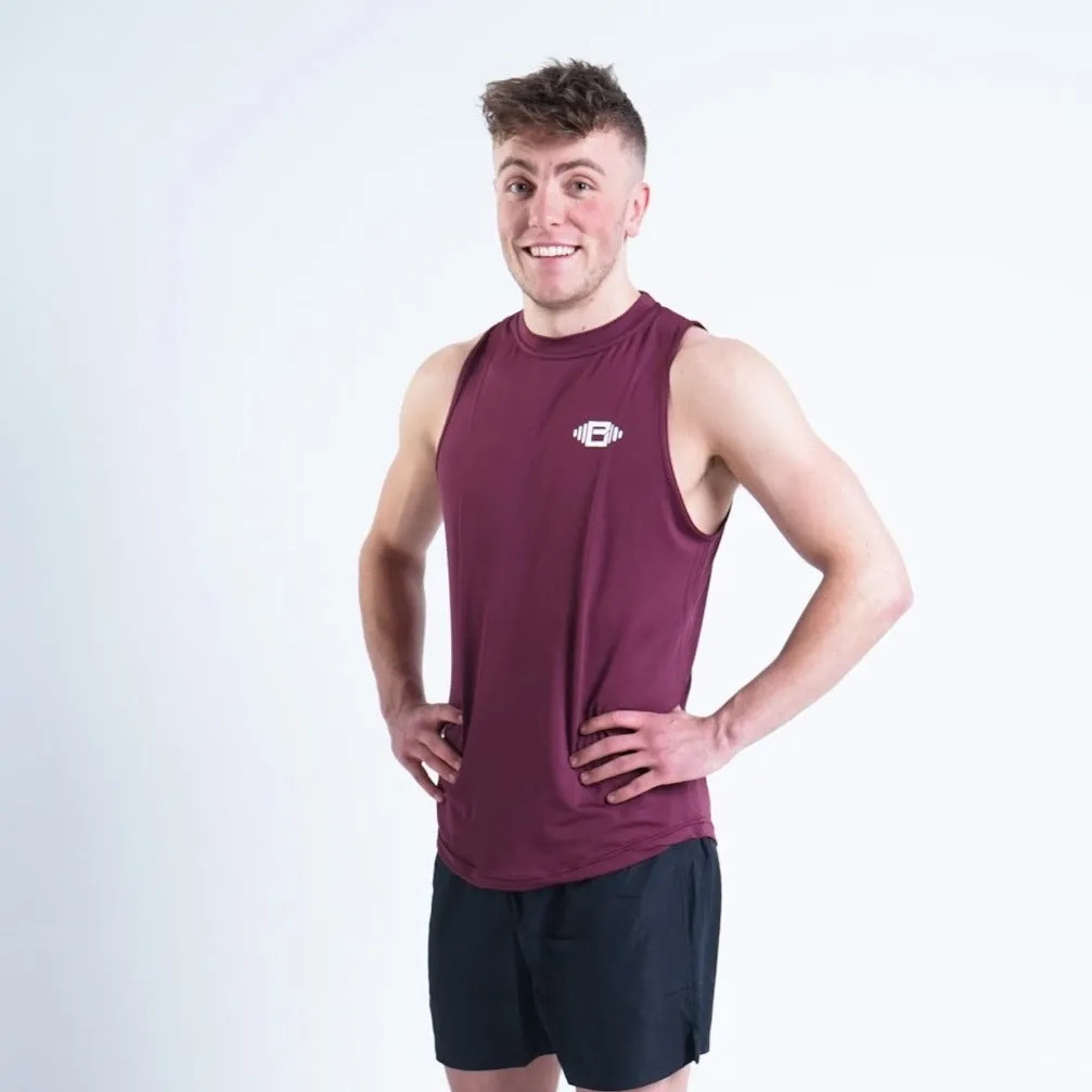 BuzzPhysique Xtreme Performance Vest - Burgundy sold by Buzz Physique product image thumbnail 3