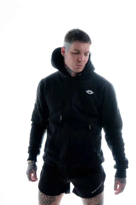 BP Original Zip Up Hoodie - Black sold by Buzz Physique