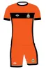 RAF Odiham Short Sleeve Football Kit - Orange/Black sold by Buzz Physique
