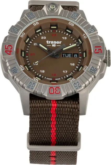 Traser H3 P99 T Tactical Brown Watch sold by C.W. Sellors