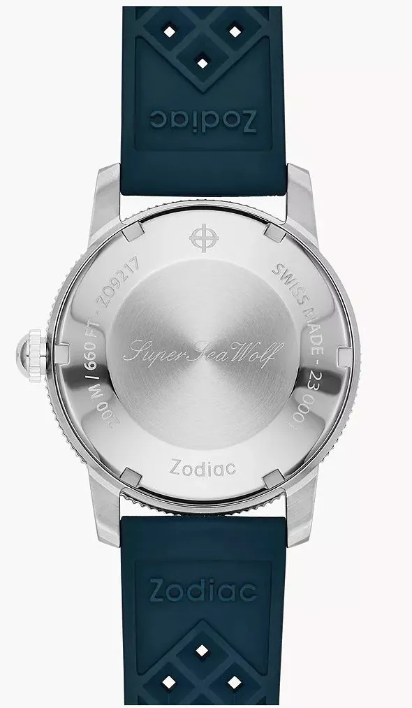 Zodiac Super Sea Wolf Skin Diver Watch sold by C.W. Sellors product image thumbnail 4