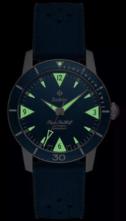 Zodiac Super Sea Wolf Skin Diver Watch sold by C.W. Sellors product image thumbnail 2