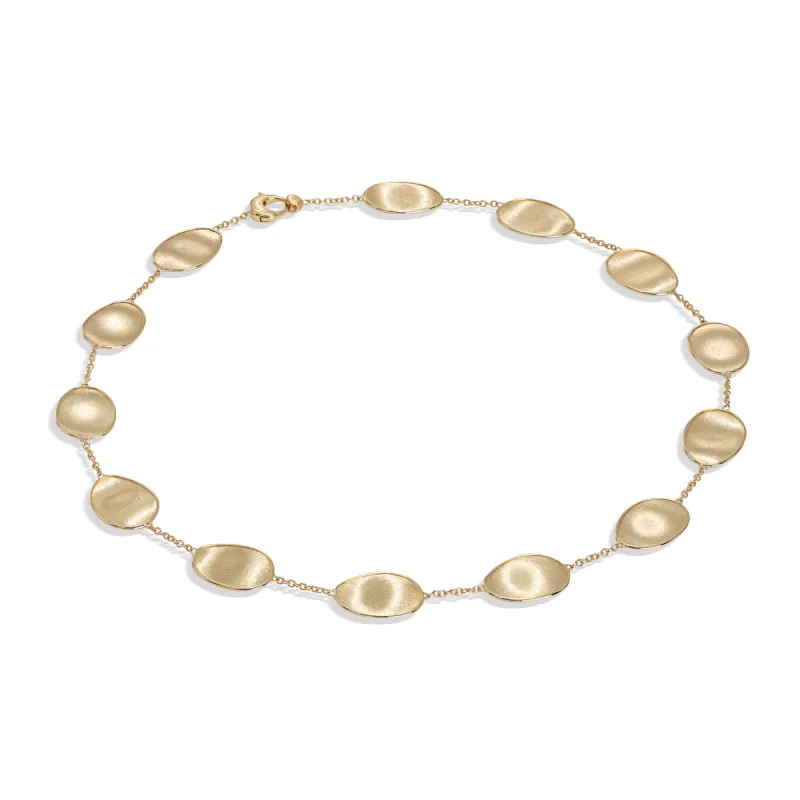 Marco Bicego Lunaria 18ct Yellow Gold Necklace sold by C.W. Sellors
