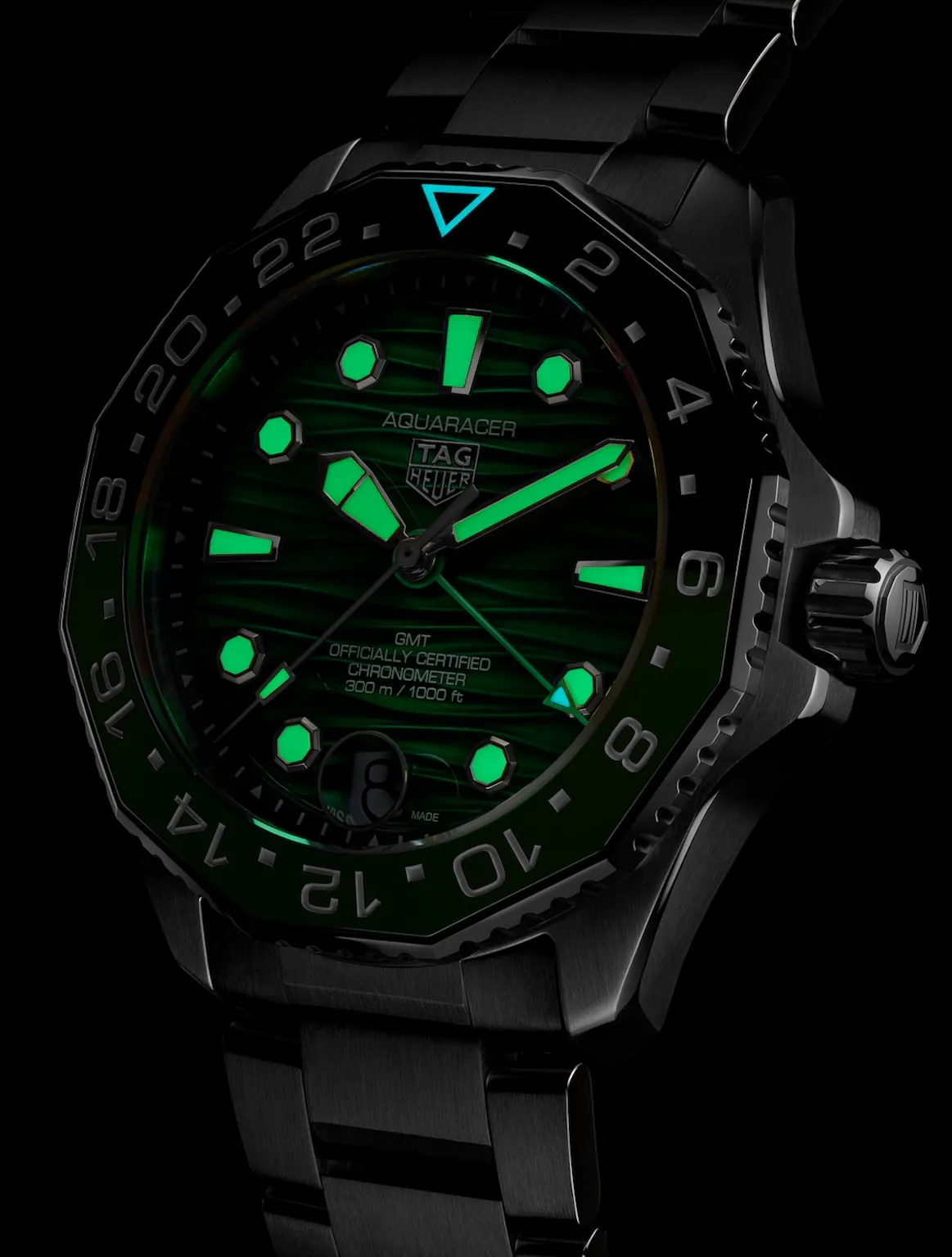 TAG Heuer Aquaracer Professional 300 GMT Bracelet Watch sold by C.W. Sellors product image thumbnail 2