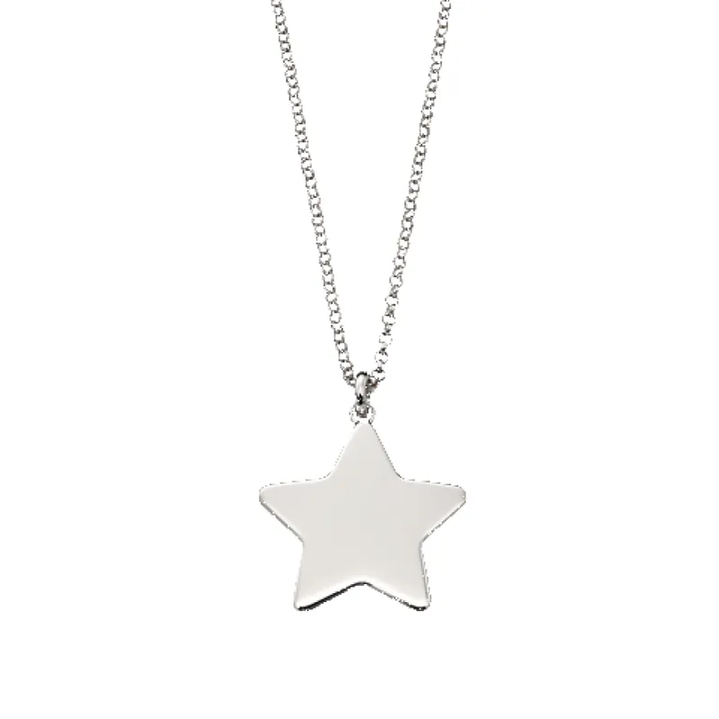 Little Star Victoire Sterling Silver Necklace D sold by C.W. Sellors