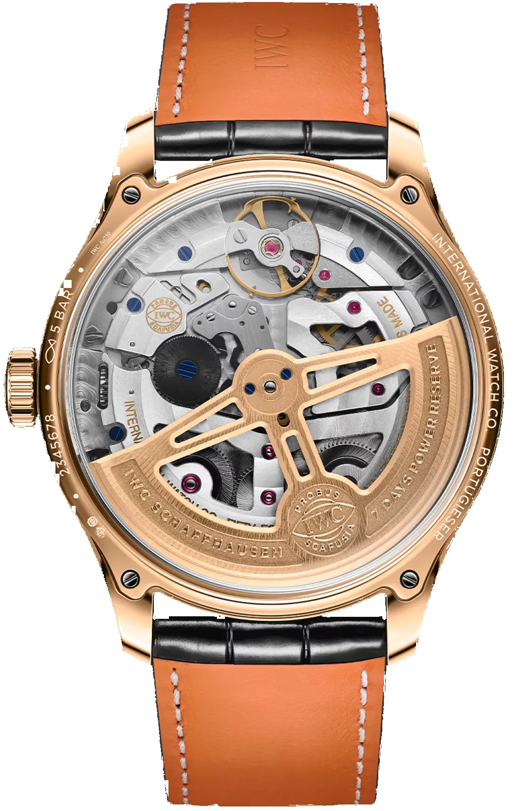 IWC Portugieser Perpetual Calendar 44 Obsidian Watch sold by C.W. Sellors product image thumbnail 3