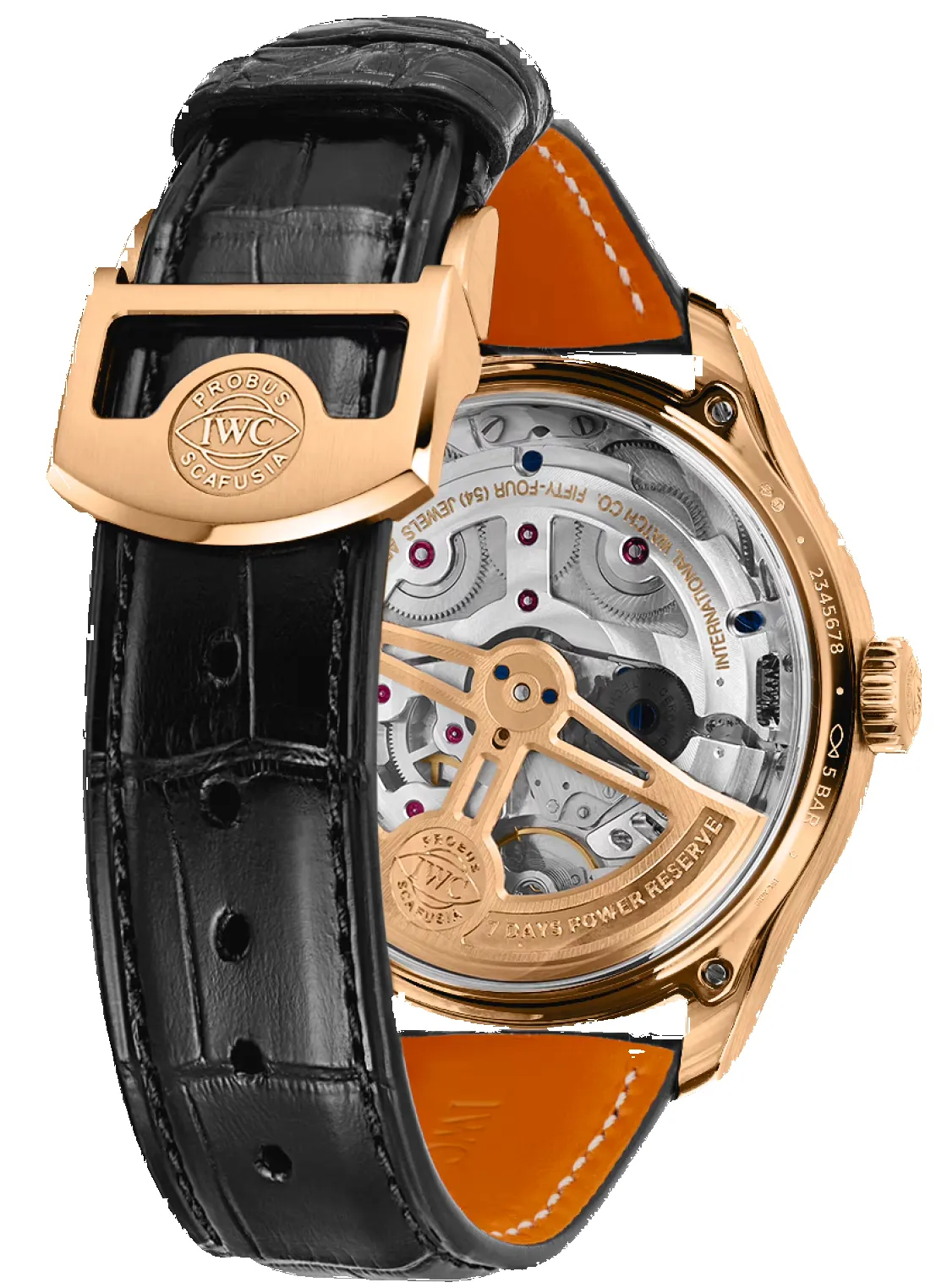 IWC Portugieser Perpetual Calendar 44 Obsidian Watch sold by C.W. Sellors product image thumbnail 4