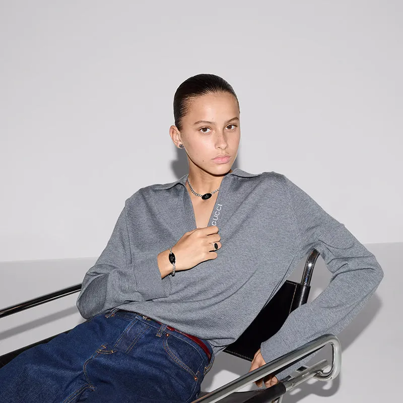 Gucci Trademark Sterling Silver Bracelet sold by C.W. Sellors product image thumbnail 3