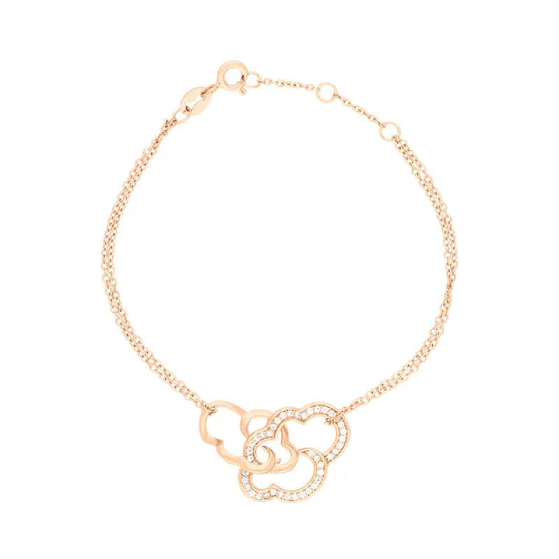 Vixi Jewellery Daydream Rose Gold Pink Cloud Bracelet D sold by C.W. Sellors