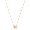 Swarovski Rose Gold Black And White Crystal Swan Necklace D sold by C.W. Sellors product image thumbnail 2