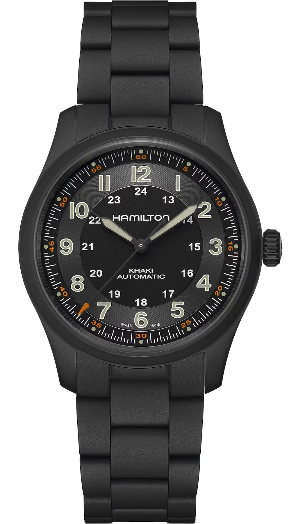 Hamilton Khaki Field Titanium Auto Watch sold by C.W. Sellors