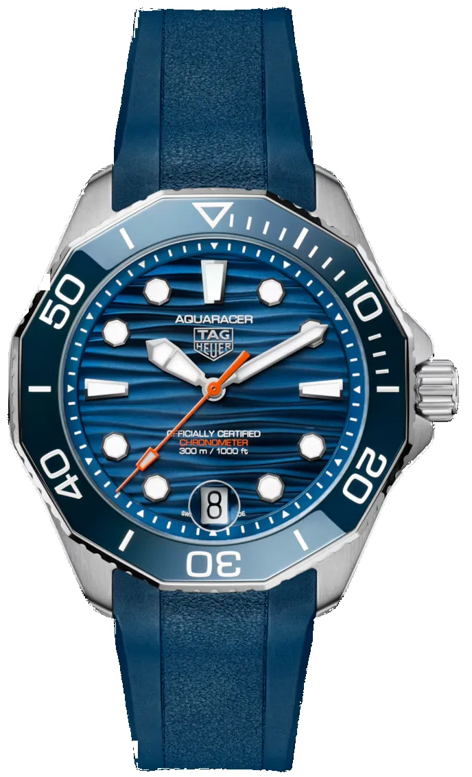 TAG Heuer Aquaracer Professional 300 GMT Rubber Watch sold by C.W. Sellors