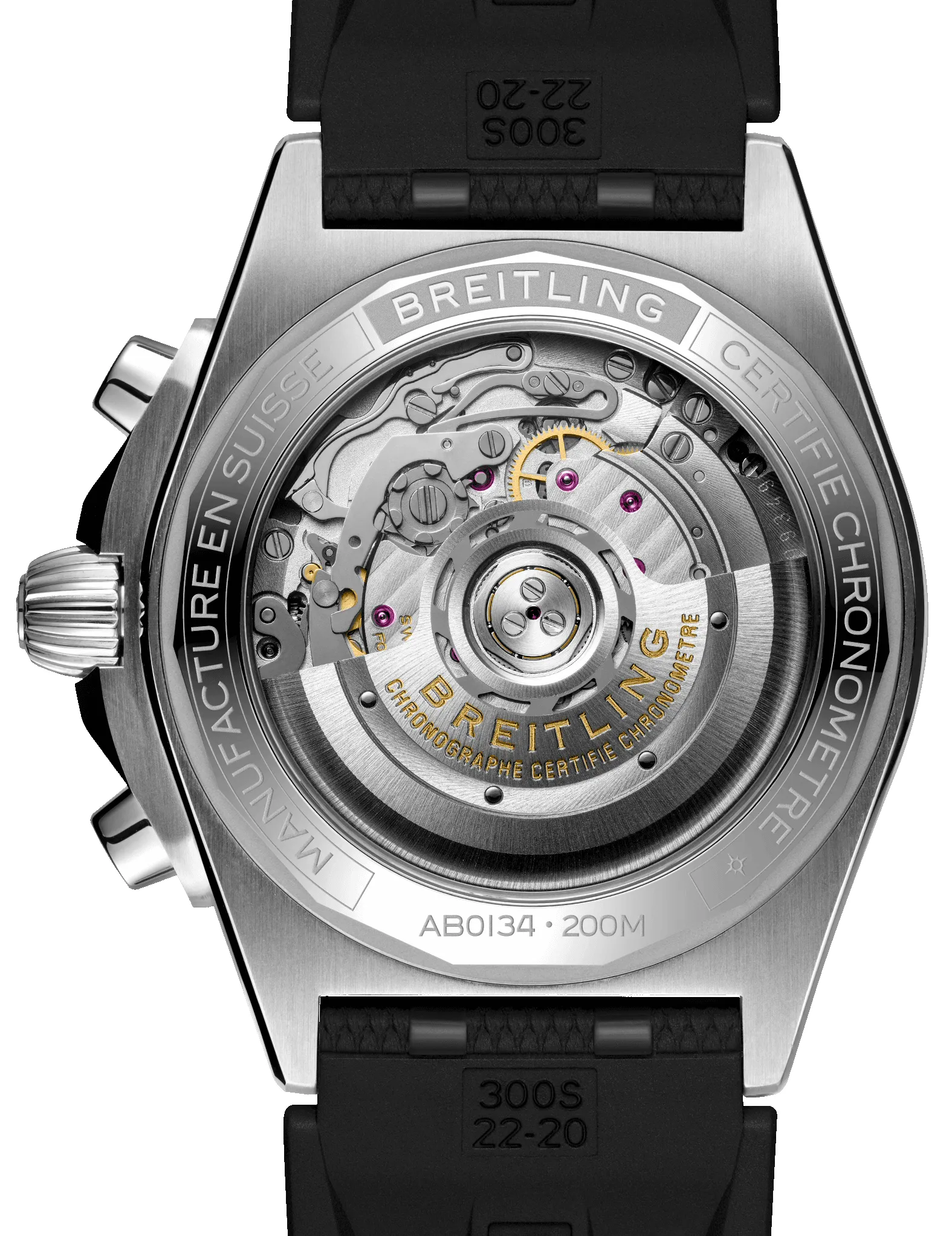 Breitling Chronomat B01 42 Gold Watch sold by C.W. Sellors product image thumbnail 2