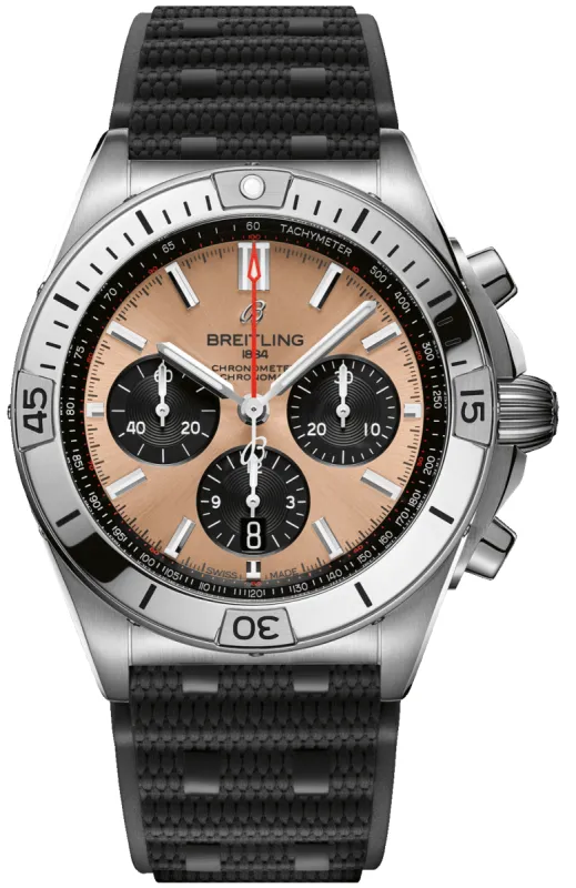 Breitling Chronomat B01 42 Gold Watch sold by C.W. Sellors