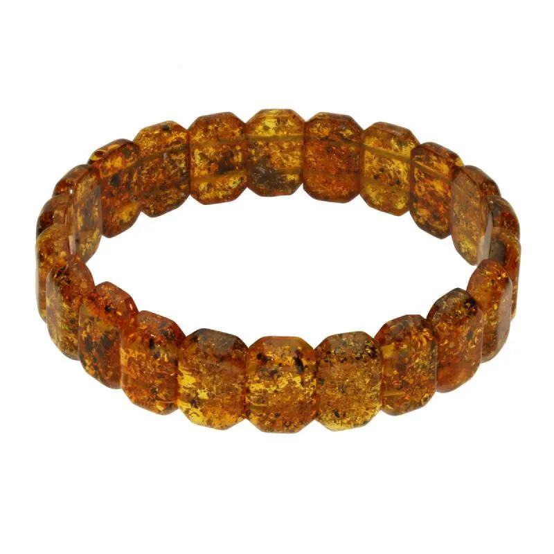 Amber Elasticated Bracelet D sold by C.W. Sellors