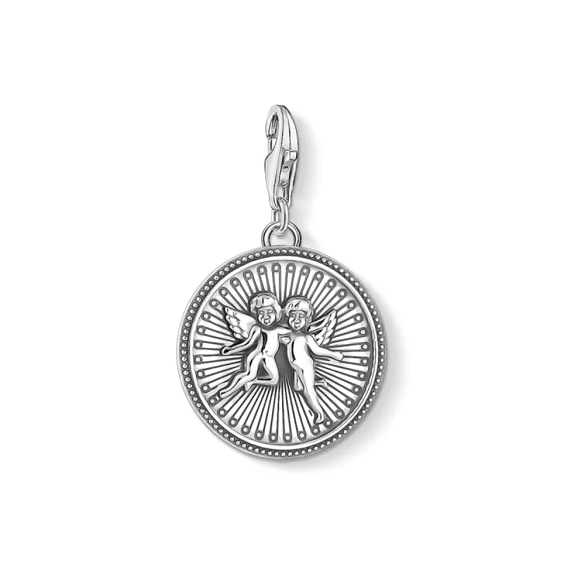 Thomas Sabo Charm Club Sterling Silver Angel Collectable Charm D sold by C.W. Sellors