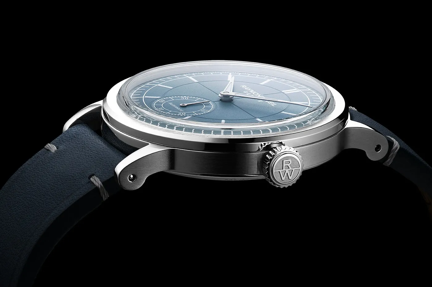 Raymond Weil Millesime Small Seconds Blue Denim Watch sold by C.W. Sellors product image thumbnail 2