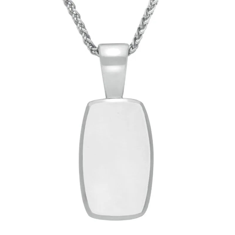 Sterling Silver Bauxite Barrel Shaped Necklace sold by C.W. Sellors