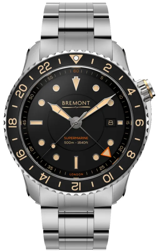 Bremont Supermarine S502 GMT Bracelet made by Bremont