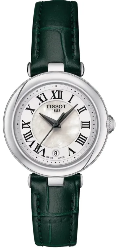 Tissot Bellissima Green Leather Watch sold by C.W. Sellors
