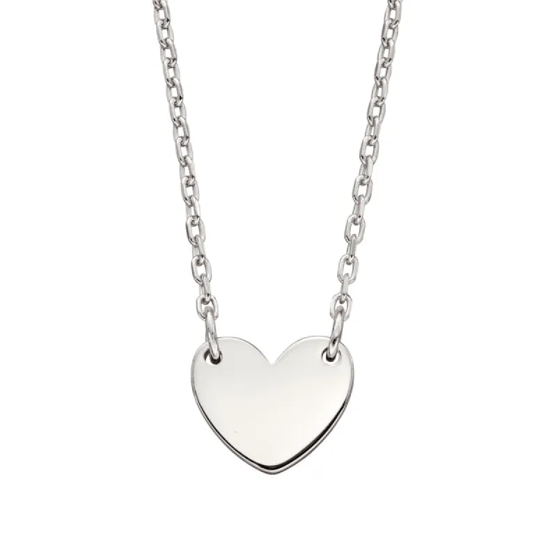 Little Star Sterling Silver Matilda Heart Adult Necklace D sold by C.W. Sellors