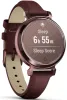 Garmin Lily 2 Classic Dark Bronze & Mulberry Leather Watch sold by C.W. Sellors