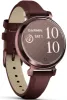 Garmin Lily 2 Classic Dark Bronze & Mulberry Leather Watch sold by C.W. Sellors
