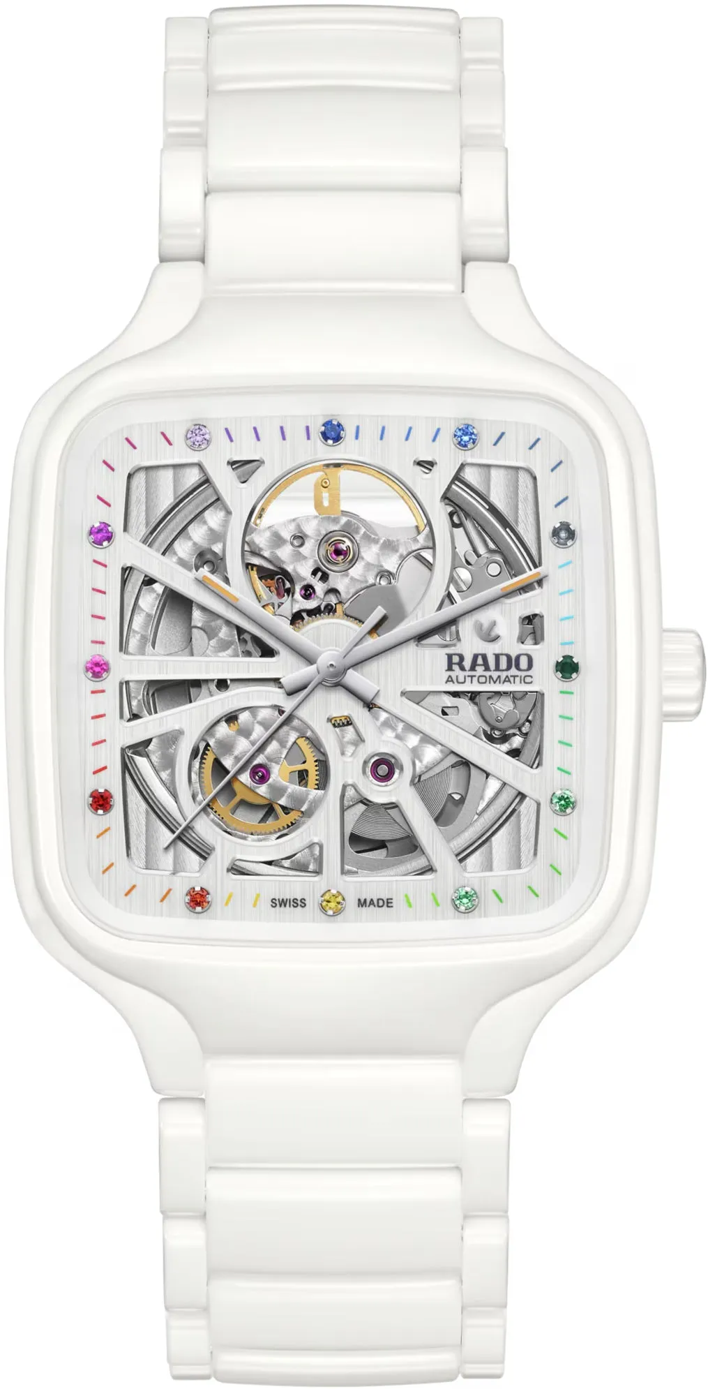 Rado True Square Automatic Open Heart sold by C.W. Sellors