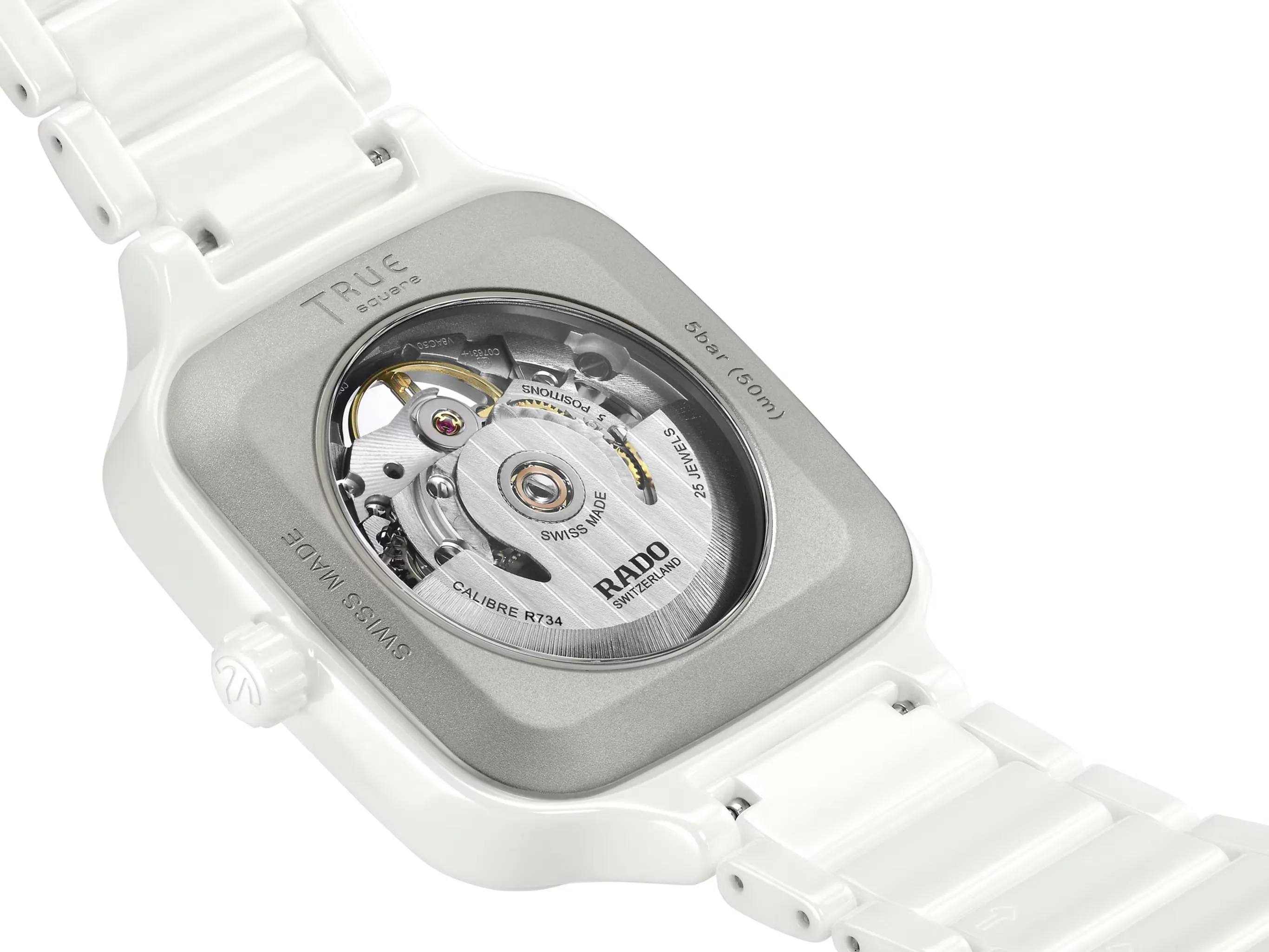 Rado True Square Automatic Open Heart sold by C.W. Sellors product image thumbnail 2