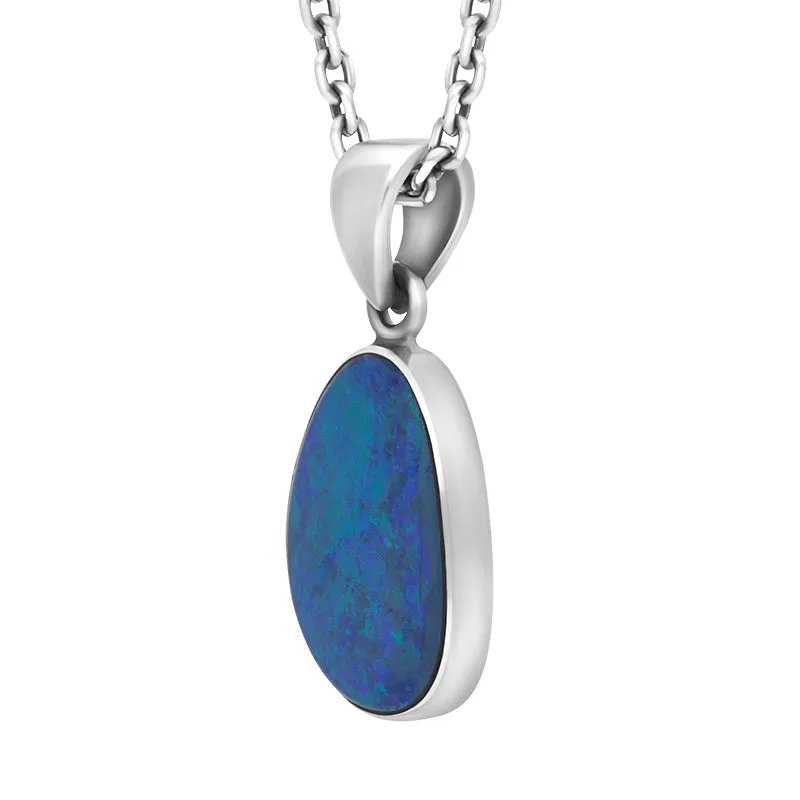 Sterling Silver Opal Doublet Abstract Necklace D sold by C.W. Sellors product image thumbnail 2