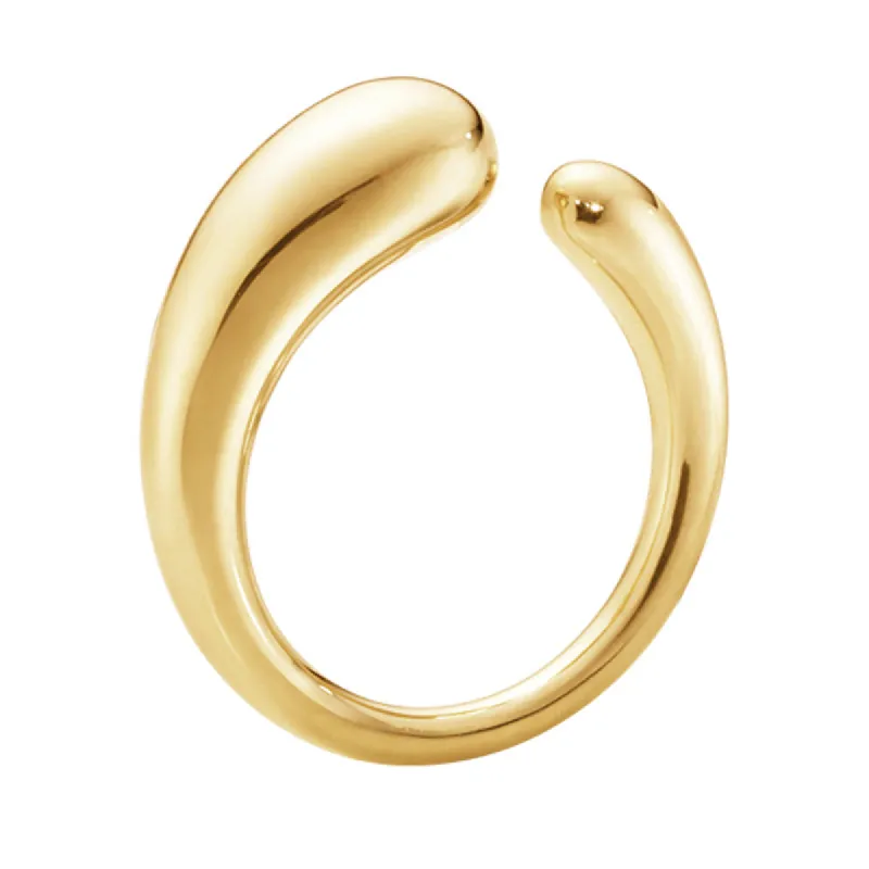 Georg Jensen Mercy 18ct Yellow Gold Small Ring sold by C.W. Sellors