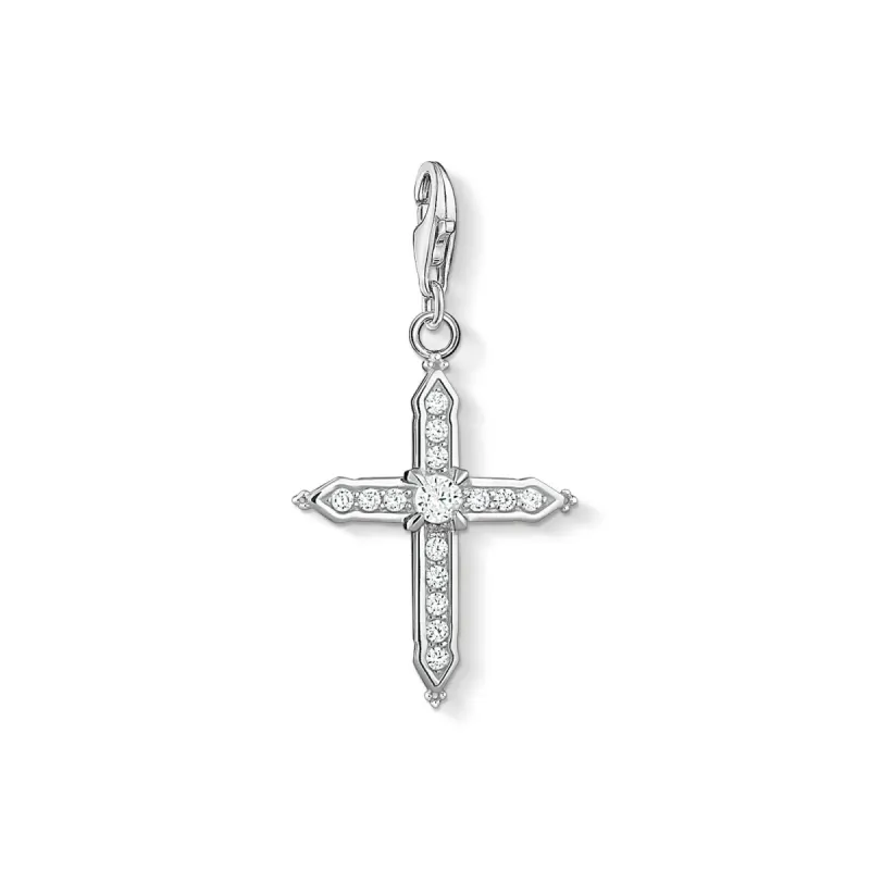 Thomas Sabo Charm Club Sterling Silver Cross Collectable Charm D sold by C.W. Sellors