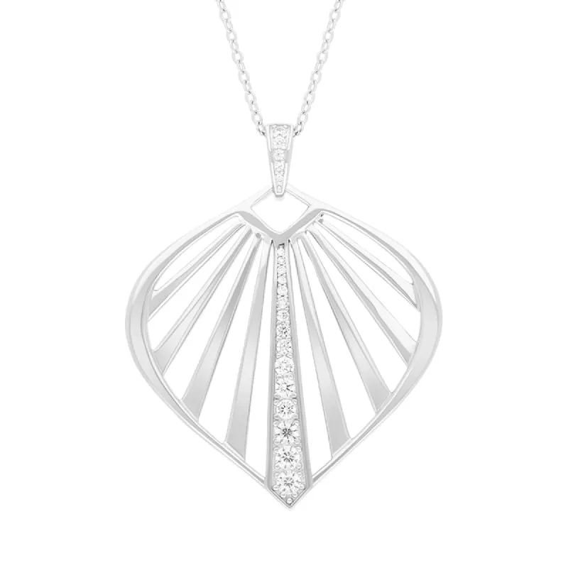 Vixi Jewellery Sunbeam Sterling Silver Necklace D sold by C.W. Sellors